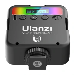 Lampa LED Ulanzi VL49 - RGB, WB (2500 K - 9000 K)