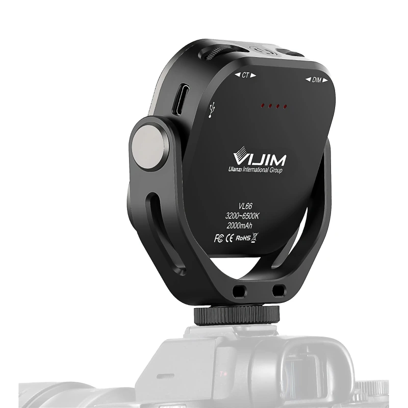 Lampa LED Ulanzi VL66 - WB (3200 K - 6500 K)