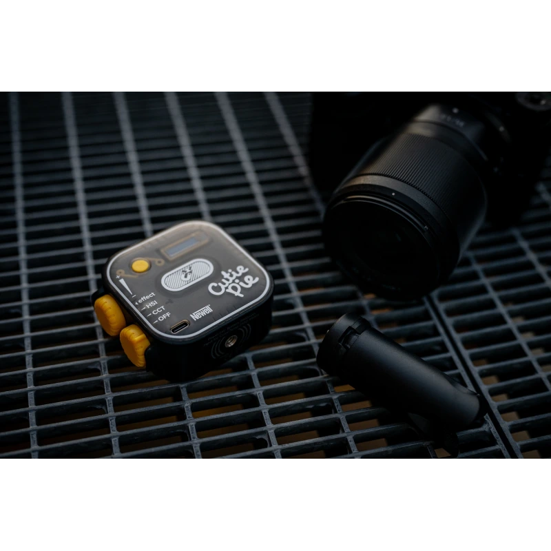 Lampa LED Newell RGB Cutie Pie - czarna