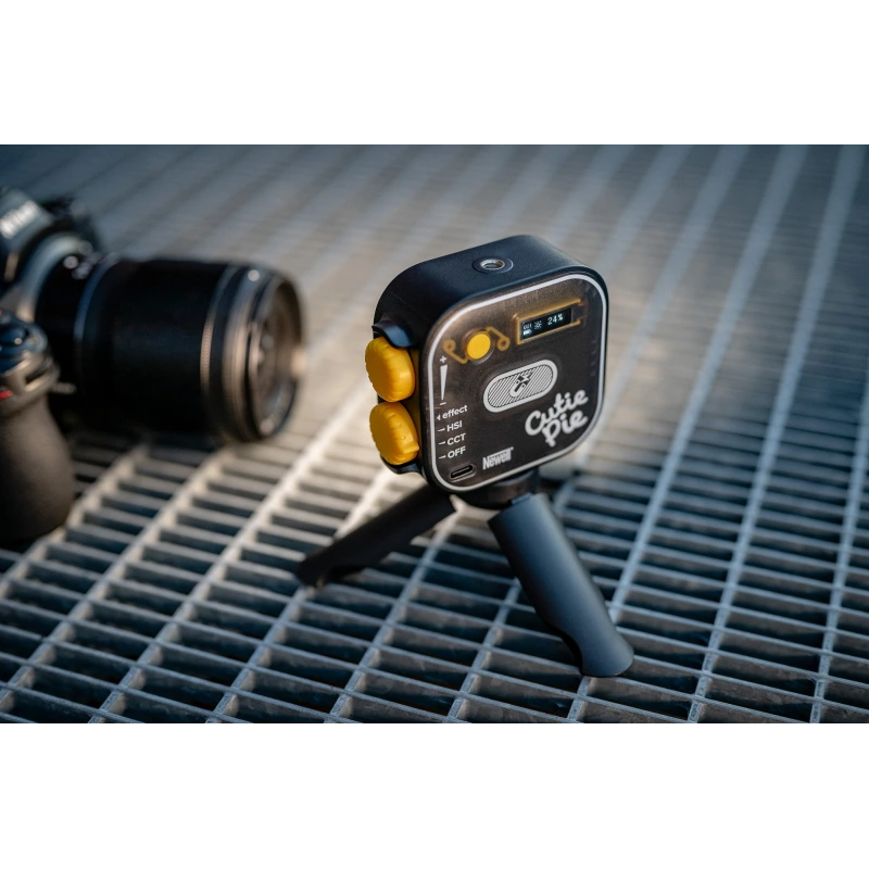 Lampa LED Newell RGB Cutie Pie - czarna