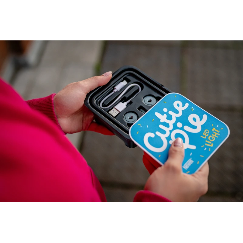 Lampa LED Newell RGB Cutie Pie - czarna