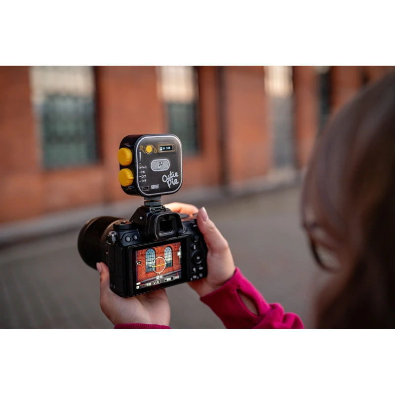 Lampa LED Newell RGB Cutie Pie - czarna