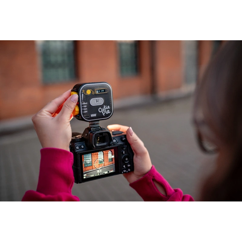 Lampa LED Newell RGB Cutie Pie - czarna