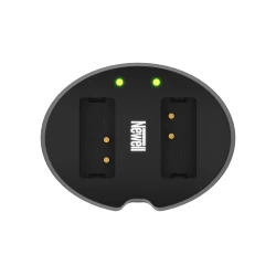 Ładowarka dwukanałowa Newell SDC-USB do akumulatorów LP-E17 do Canon