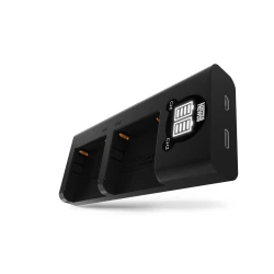 Ładowarka dwukanałowa Newell DL-USB-C do akumulatorów NP-F550/770/970 do Sony