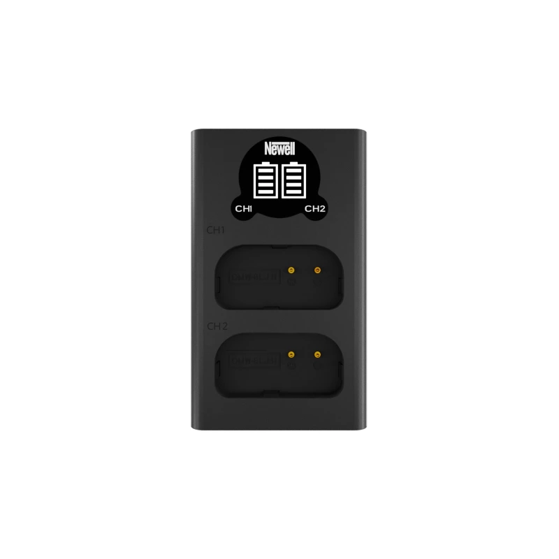 Ładowarka dwukanałowa Newell DL-USB-C do akumulatorów DMW-BLJ31 do Panasonic