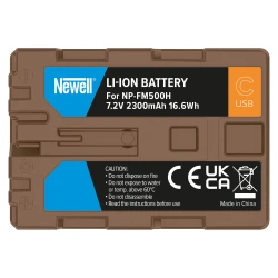 Akumulator Newell zamiennik NP-FM500H USB-C do Sony