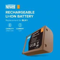 Akumulator Newell zamiennik BLX-1 USB-C do Olympus
