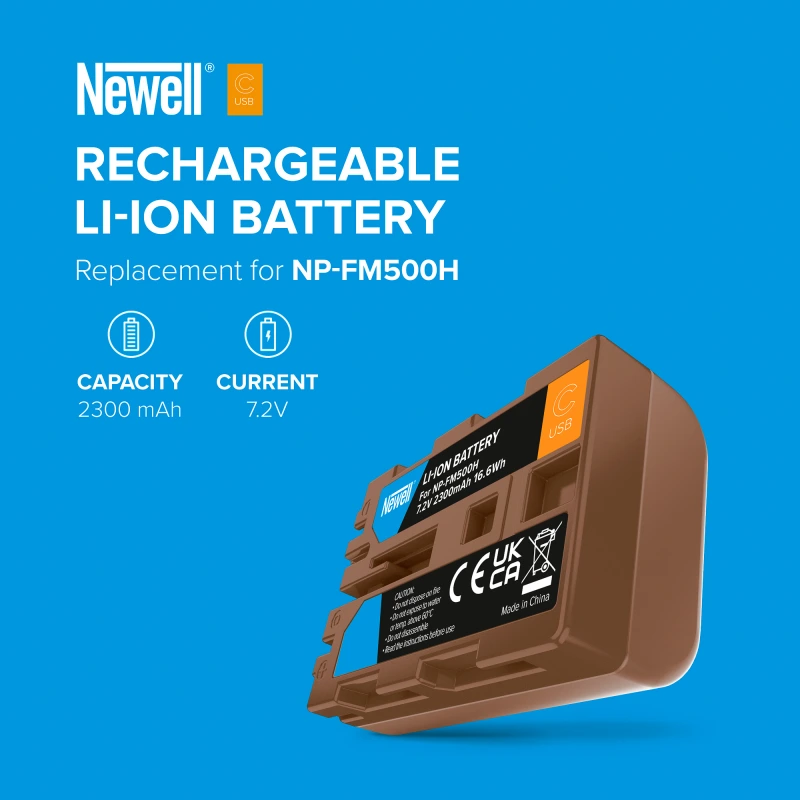 Akumulator Newell zamiennik NP-FM500H USB-C do Sony