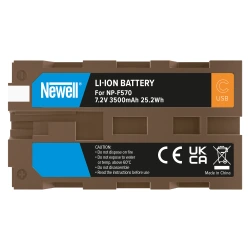 Akumulator Newell zamiennik NP-F570 USB-C do Sony