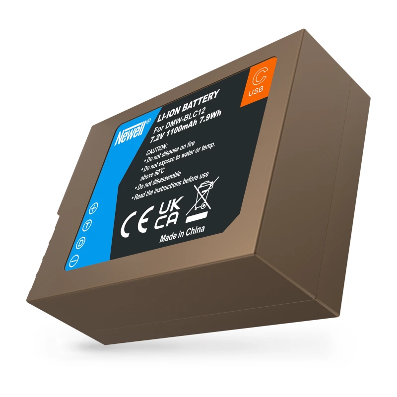 Akumulator Newell zamiennik DMW-BLC12 USB-C do Panasonic