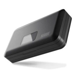 Ładowarka dwukanałowa Newell LCD z funkcją power banku i czytnikiem kart SD do akumulatorów NP-FW...