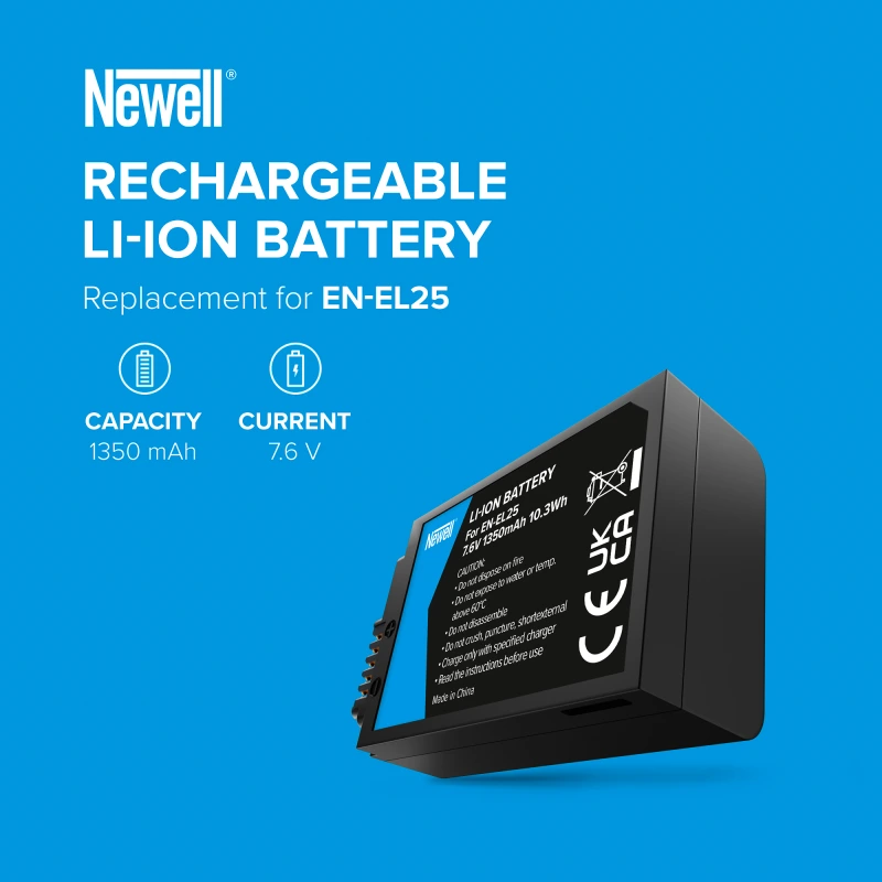 Akumulator Newell zamiennik EN-EL25 do Nikon