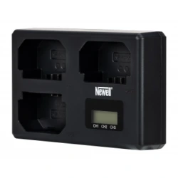 Ładowarka trójkanałowa Newell TT-USB-C do akumulatorów NP-FZ100 do Sony