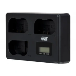 Ładowarka trójkanałowa Newell TT-USB-C do akumulatorów EN-EL15 do Nikon
