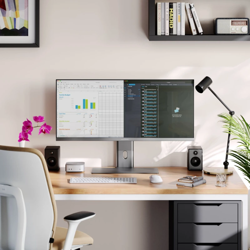 Alogic EDGE 34  Ultrawide Monitor Space Gray