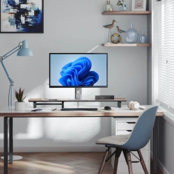 Alogic ASPEKT Touch 32  UHD Gloss Dock Monitor only Silver