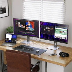 Alogic ASPEKT Touch 32  UHD Gloss Dock Monitor only Silver