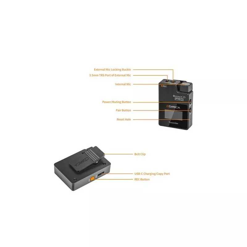 Comica BoomX-D Pro D2 Black