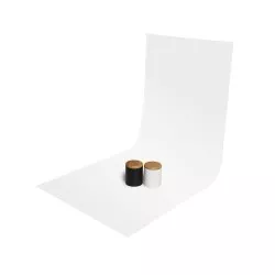 GlareOne tło PVC 60x130cm - białe