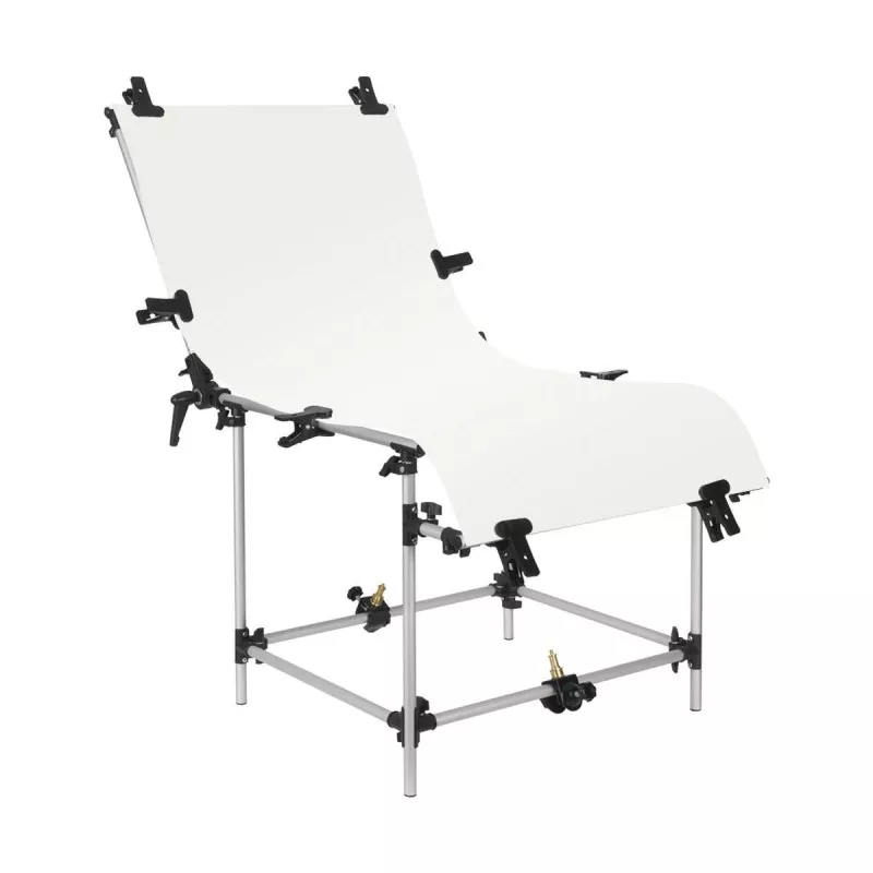 GlareOne tło PVC 60x130cm - białe