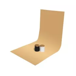 GlareOne tło PVC 60x130cm - pomarańczowe