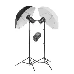 GlareOne Vega 400 Starter Kit - zestaw oświetlenia studyjnego