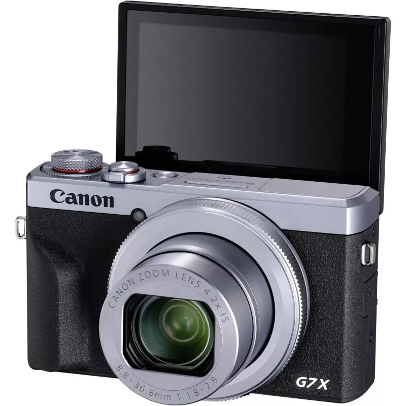 Canon PowerShot G7X Mark III srebrny