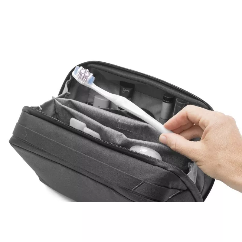 Kosmetyczka Travel Line Peak Design Wash Pouch Black - czarny