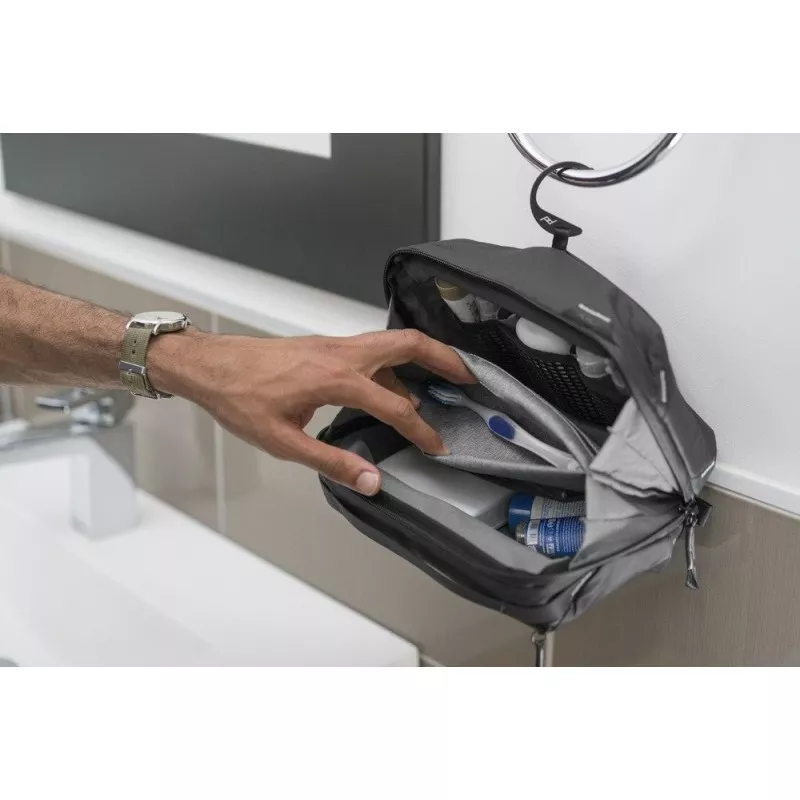 Kosmetyczka Travel Line Peak Design Wash Pouch Black - czarny