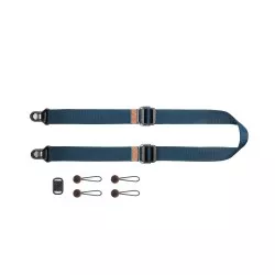 Pasek na szyję lub ramię SLIDE LITE MIDNIGHT v3 niebieski do lekkich aparatów