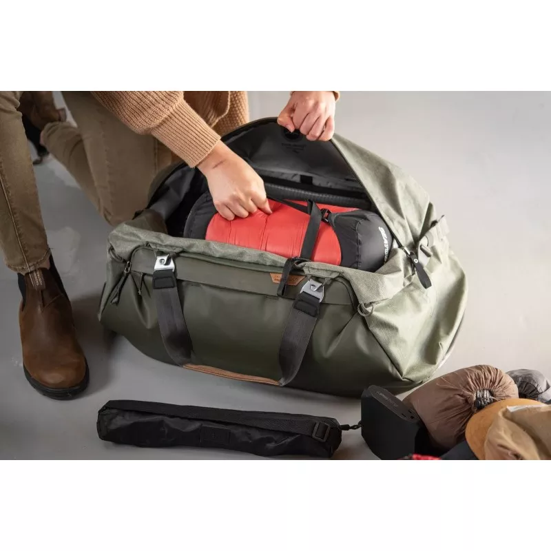Torba Peak Design Travel Duffel 65L Sage - szarozielona