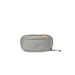 Kosmetyczka Travel Line Peak Design Wash Pouch Small Sage - mała, szarozielona