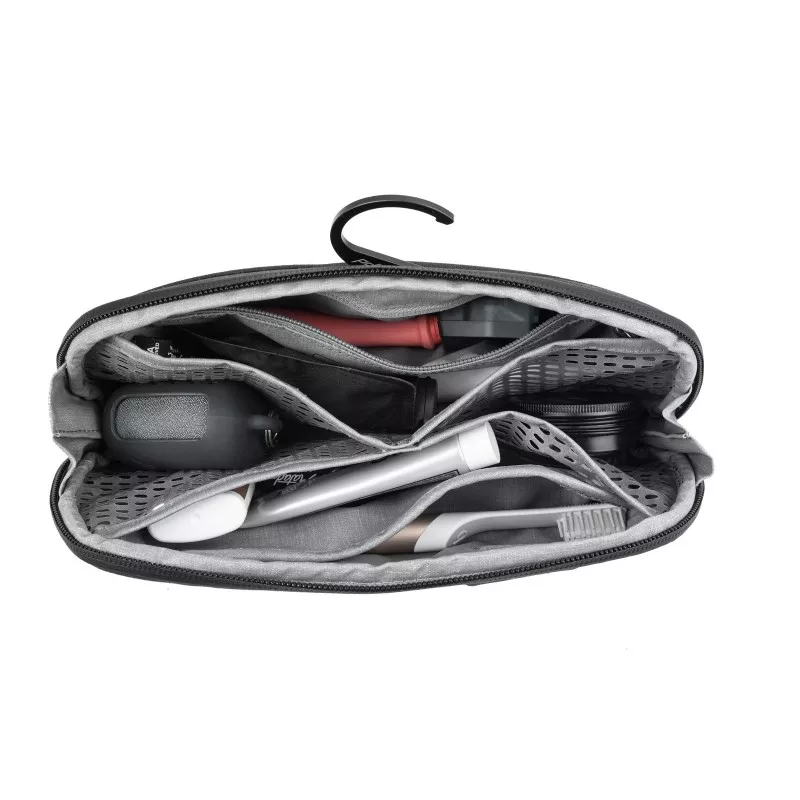 Kosmetyczka Travel Line Peak Design Wash Pouch Small Black - mała, czarna