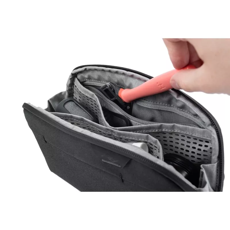 Kosmetyczka Travel Line Peak Design Wash Pouch Small Black - mała, czarna