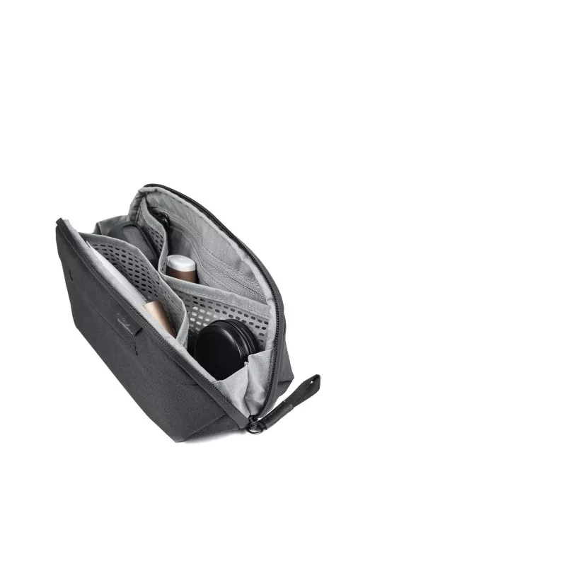 Kosmetyczka Travel Line Peak Design Wash Pouch Small Black - mała, czarna