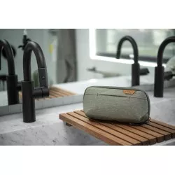 Kosmetyczka Travel Line Peak Design Wash Pouch Small Sage - mała, szarozielona