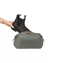 Pokrowiec Travel Line Peak Design Shoe Pouch Sage - na buty, szarozielony