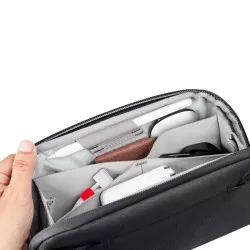 Wkład Travel Line Peak Design Tech Pouch Small Black - czarny