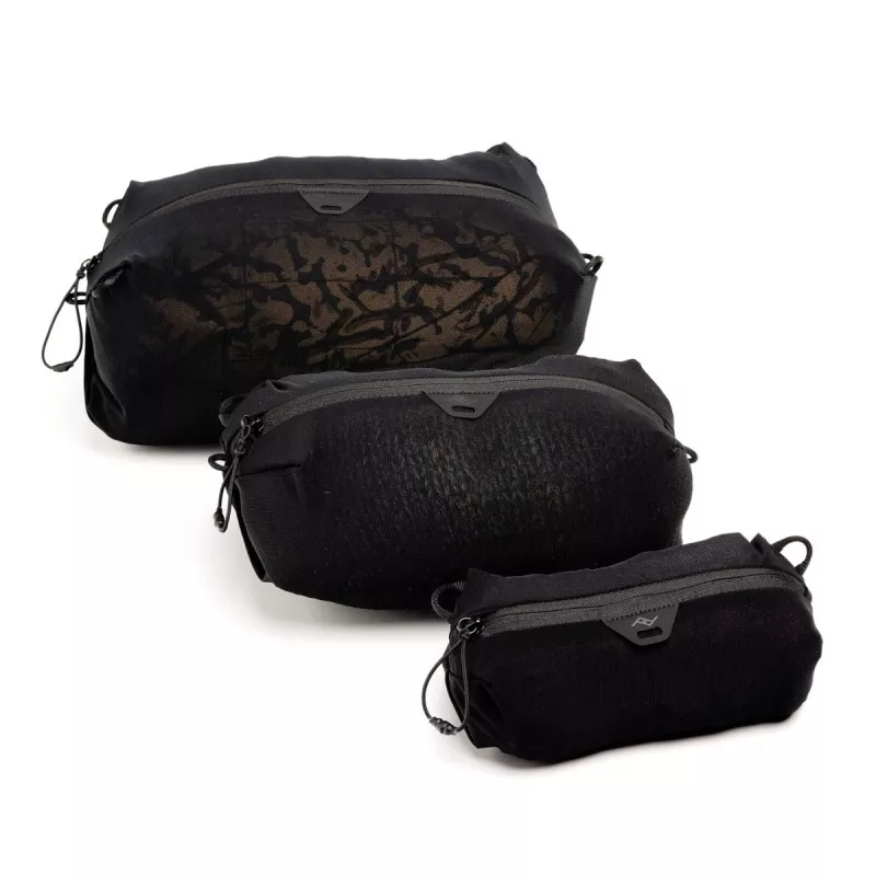 Pokrowiec Travel Line Peak Design Ultralight Mesh Packing Cube XX-Small Black- XXS czarny