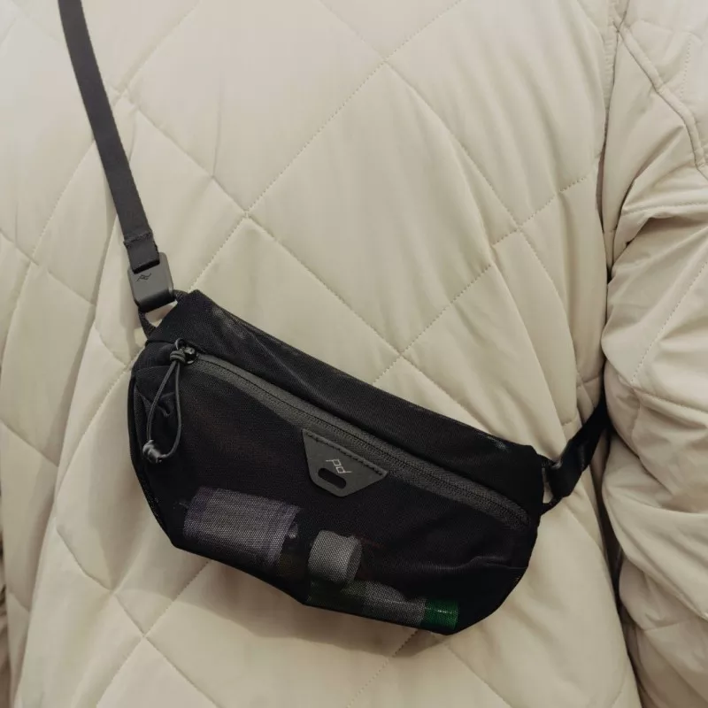 Pokrowiec Travel Line Peak Design Ultralight Mesh Packing Cube XX-Small Black- XXS czarny