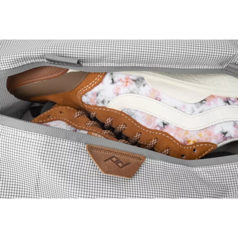 Pokrowiec Travel Line Peak Design Shoe Pouch Raw - na buty, kratka