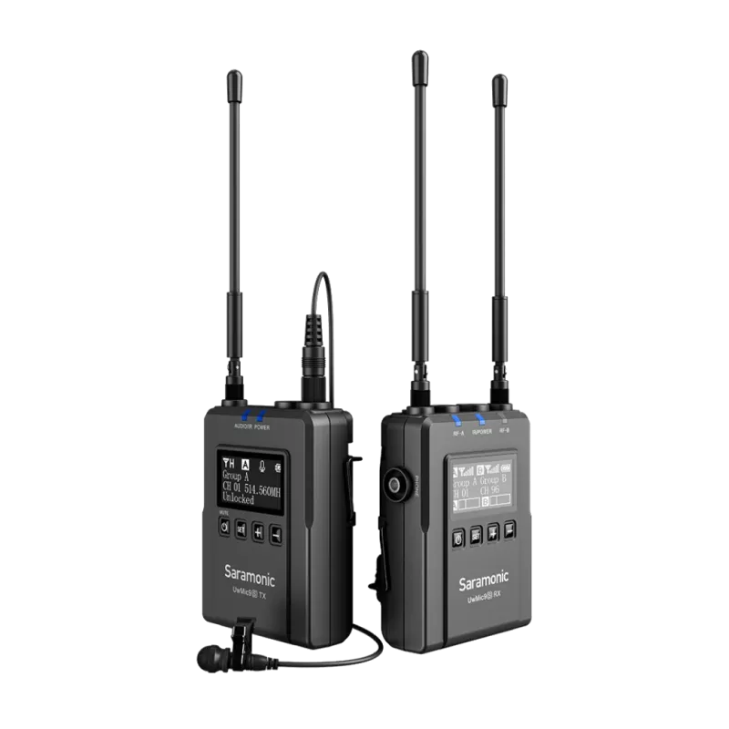 Zestaw do bezprzewodowej transmisji dźwięku Saramonic UwMic9S Kit 1 (RX9 + TX9)
