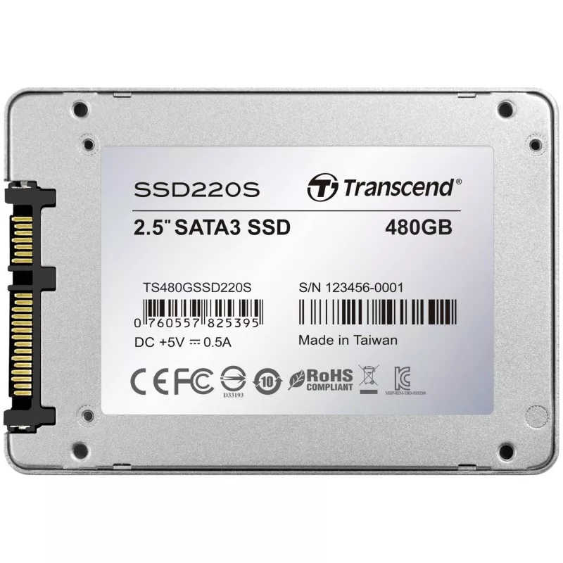 Transcend SSD220S 2,5      480GB SATA III