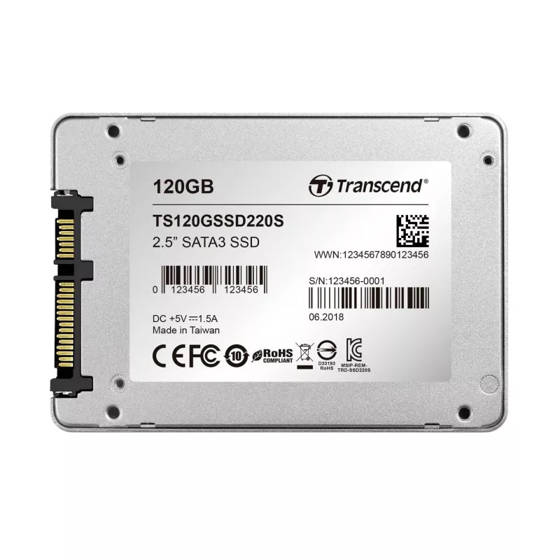 Transcend SSD220S 2,5      120GB SATA III