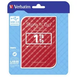 Verbatim Store n Go 2,5      1TB USB 3.0 red Gen 2          53203