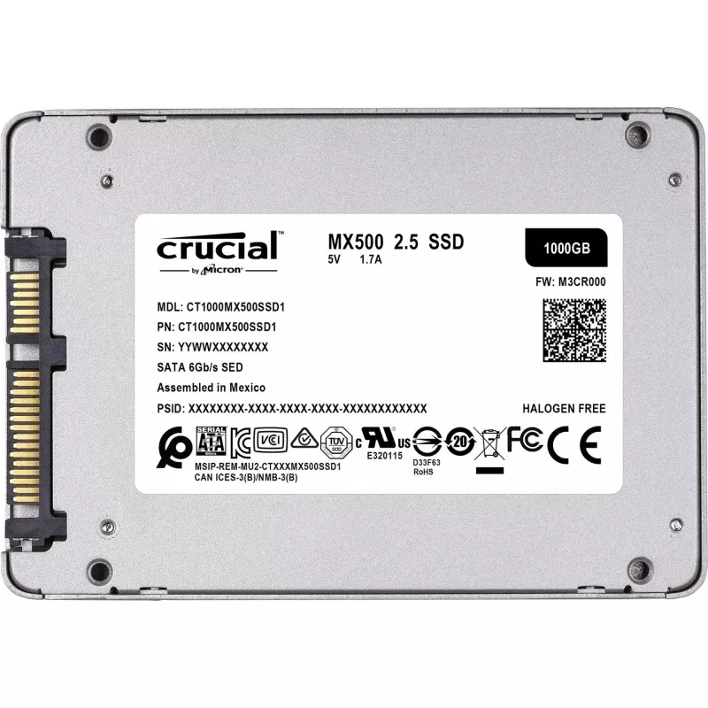 Crucial MX500             1000GB 2,5  SSD