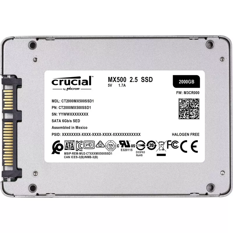 Crucial MX500             2000GB 2,5  SSD