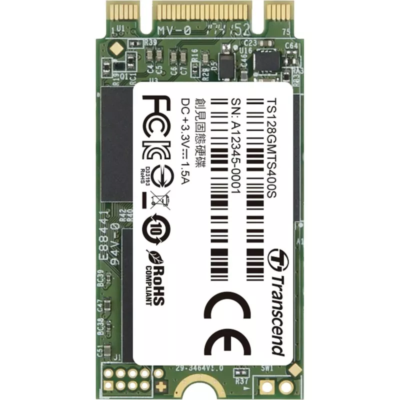 Transcend SSD MTS400S      128GB M.2 SATA III