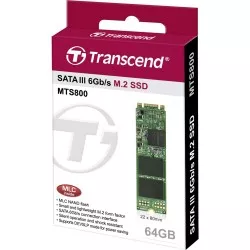 Transcend SSD MTS800S       64GB M.2 SATA III